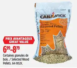 Canadian Tire Selected Wood Pellets offer