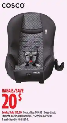 Canadian Tire Scenera Car Seat. Travel-friendly offer