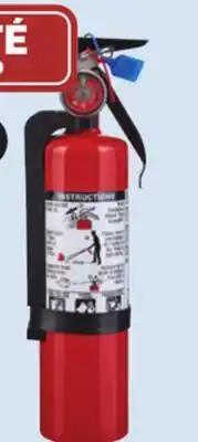 Canadian Tire Selected Fire Extinguishers offer
