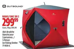 Canadian Tire Outbound 3-Person Ice Fishing Shelter offer