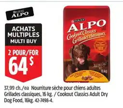 Canadian Tire Cookout Classics Adult Dry Dog Food, 16kg offer