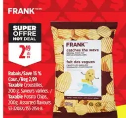 Canadian Tire Taxable Potato Chips offer