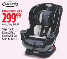 Canadian Tire GRACO Extend2Fit Car Seat offer