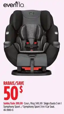Canadian Tire Symphony Sport 3-in-1 Car Seat offer