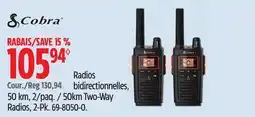 Canadian Tire Radios bidirectionnelles offer