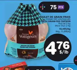 Marches Tradition FERME DES VOLTIGEURS FRESH GRAIN-FED CHICKEN offer