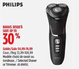Canadian Tire Selected Shaver or Trimmer offer