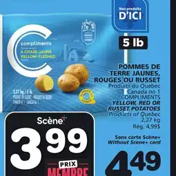 Marches Tradition COMPLIMENTS YELLOW, RED OR RUSSET POTATOES offer