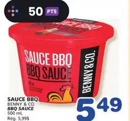 Marches Tradition BENNY & CO. BBQ SAUCE offer