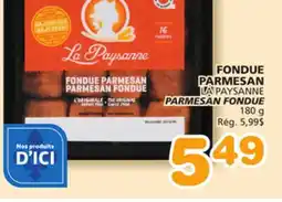 Marches Tradition LA PAYSANNE PARMESAN FONDUE offer