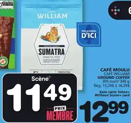 Marches Tradition CAFÉ WILLIAM GROUND COFFEE offer