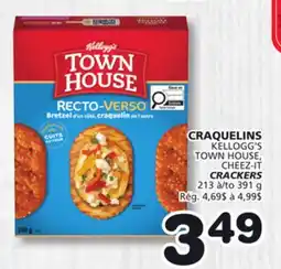 Marches Tradition KELLOGG'S TOWN HOUSE, TOWN HOUSE CHEEZ-IT CRACKERS offer