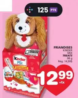 Marches Tradition KINDER MIX TREATS offer