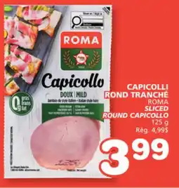 Marches Tradition ROMA SLICED ROUND CAPICOLLO offer
