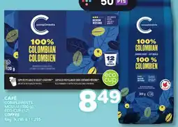 Marches Tradition COMPLIMENTS COFFEE offer