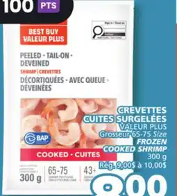 Marches Tradition VALEUR PLUS FROZEN COOKED SHRIMP offer