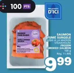 Marches Tradition STEAKHOUSE FROZEN SMOKED SALMON offer