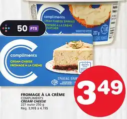 Marches Tradition COMPLIMENTS CREAM CHEESE offer