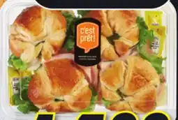 IGA C'EST PRÊT CRESCENT SANDWICHES offer