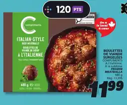 IGA FROZEN MEATBALLA offer