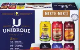 IGA UNIBROUE MIXTE BEER offer