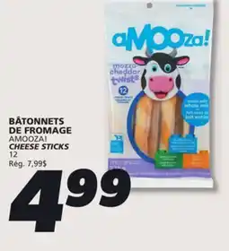 IGA AMOOZA! CHEESE STICKS offer