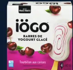IGA IÖGO ICE CREAM, FROZEN TREATS, FROZEN DESSERT, SORBET OR GELATO offer