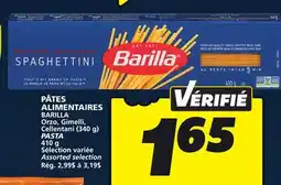 IGA BARILLA PASTA offer