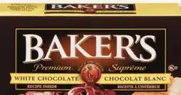 IGA BAKER'S BAKING CHOCOLATE offer