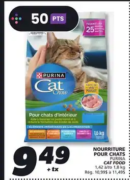 IGA PURINA CAT FOOD offer