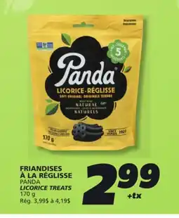 IGA PANDA LICORICE TREATS offer