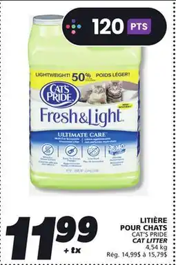 IGA CAT'S PRIDE CAT LITTER offer