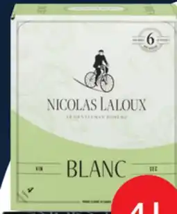 IGA NICOLAS LALOUX WHITE WINE offer
