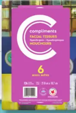 IGA COMPLIMENTS FACIAL TISSUES offer