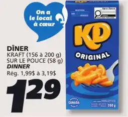 IGA KRAFT DINNER offer