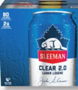 IGA SLEEMAN CLEAR 2.0 BEER offer
