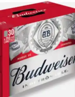 IGA BUDWEISER BEER offer