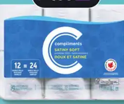 IGA COMPLIMENTS PAPER TOWELS offer