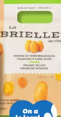 IGA LA GABRIELLE BIO POTATOES offer