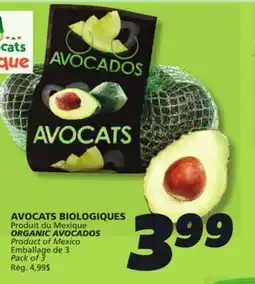 IGA ORGANIC AVOCADOS offer