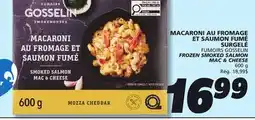 IGA FUMOIRS GOSSELIN FROZEN SMOKED SALMON MAC & CHEESE offer