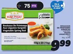 IGA KIM PHAT FROZEN SPRING ROLLS offer