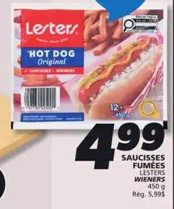 IGA LESTERS WIENERS offer