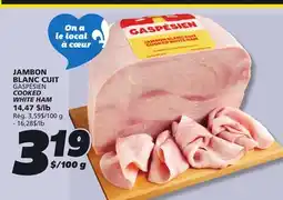 IGA GASPÉSIEN COOKED WHITE HAM offer