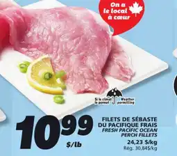 IGA FRESH PACIFIC OCEAN PERCH FILLETS offer