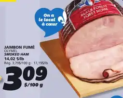IGA OLYMEL SMOKED HAM offer