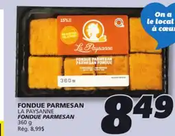 IGA LA PAYSANNE FONDUE PARMESAN offer