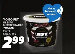 IGA LIBERTÉ MÉDITERRANÉE YOGURT offer