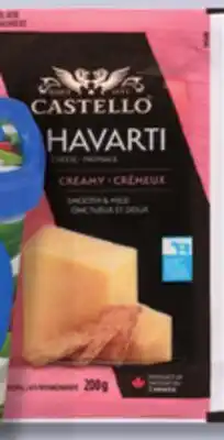 IGA CASTELLO CHEESE offer