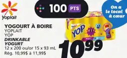 IGA YOP DRINKABLE YOGURT offer